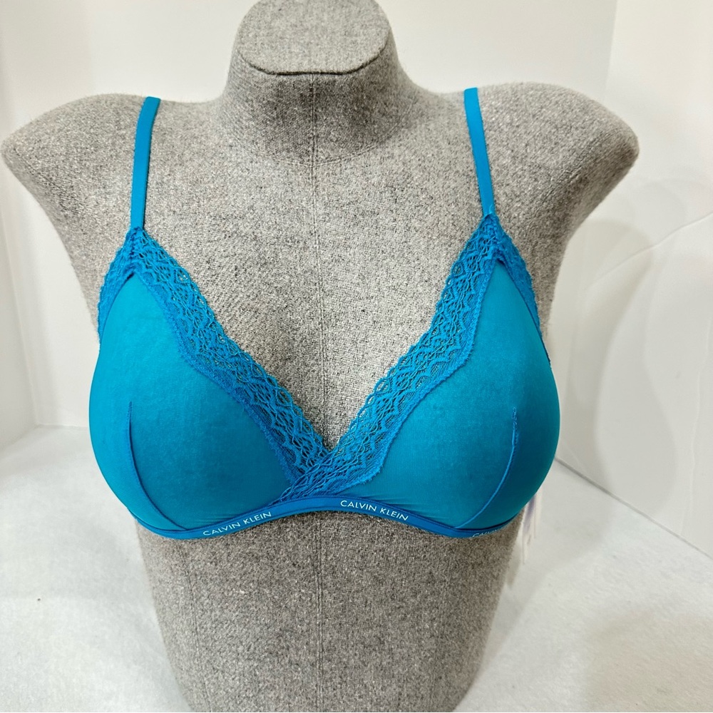 Blue Calvin Klein Bralette